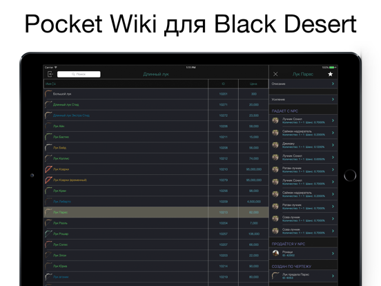 Screenshot #4 pour Pocket Wiki для Black Desert (Lite version)