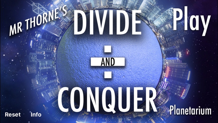 Mr Thorne's Divide and Conquer