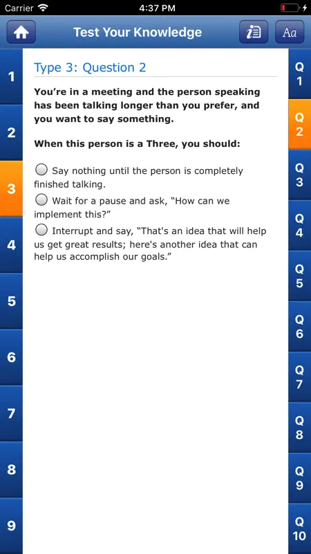 KNOW YOUR TYPE The Personality screenshot 4 of 5