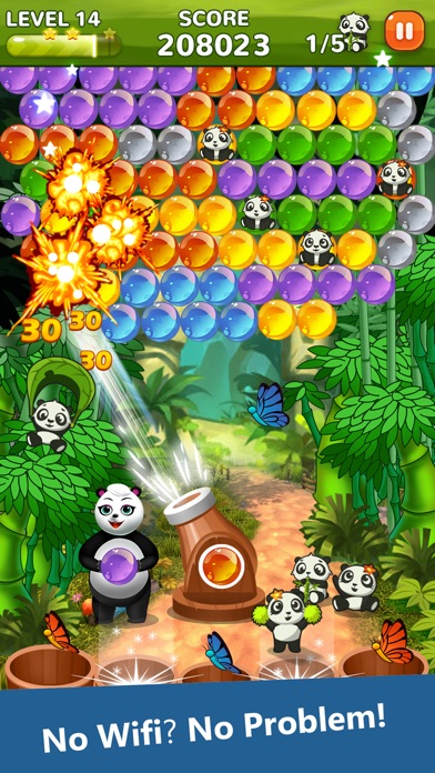 Bubble Shooter Panda screenshot 3