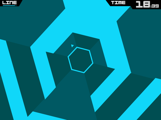 Screenshot #6 pour Super Hexagon