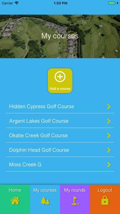 My Golf Tracker screenshot 2