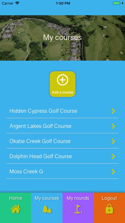 My Golf Tracker