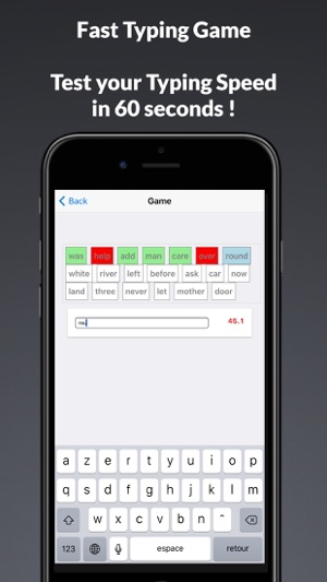 Fast Typing Game : 測試你的寫作速度