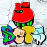 Get GRAFFITI ABC STICKERS 5 POINTS SET for iOS, iPhone, iPad Aso Report