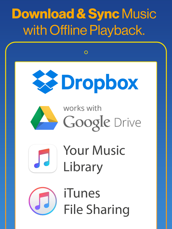 Screenshot #4 pour Cloud Music Player+