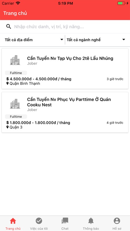Jober - Tìm việc trong 24 giờ screenshot-4