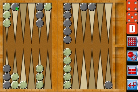 Backgammon V+, multiplayer - náhled