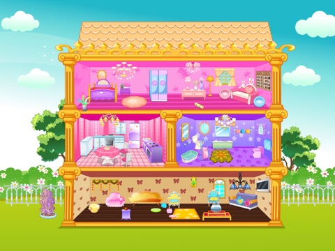 打工装扮娃娃屋-公主设计房子游戏のおすすめ画像1