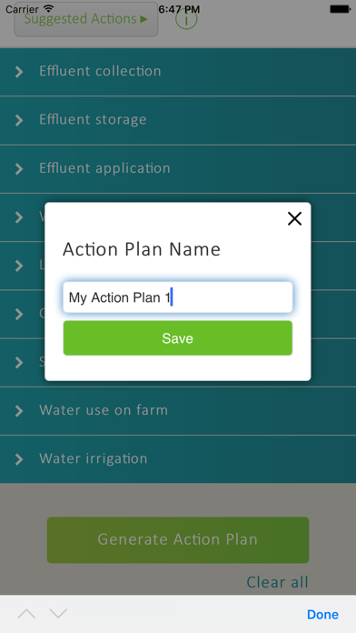 App screenshot