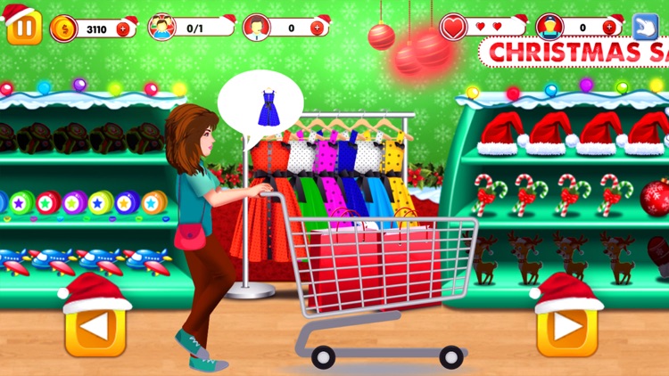 Christmas Gifts Shopping Game screenshot-0