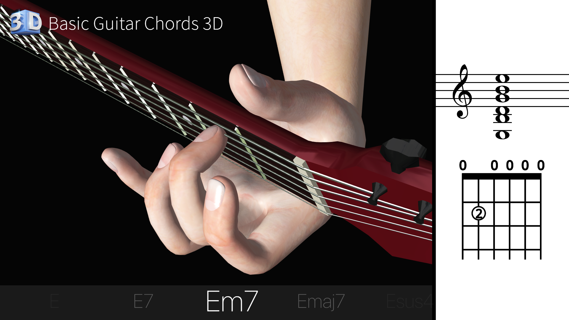 Guitar 3D - Basic Chords screenshot 25