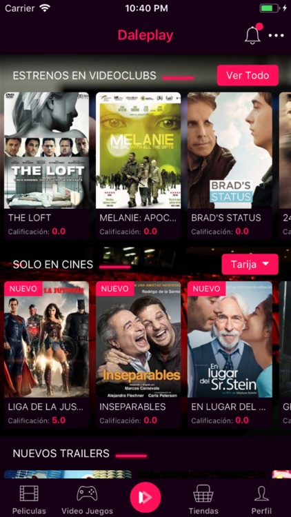 Daleplay - Cines y VideoClubs