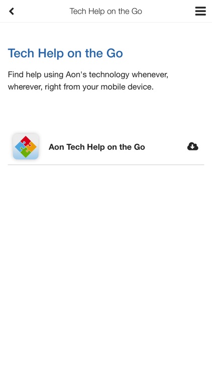 Aon Technology Portal