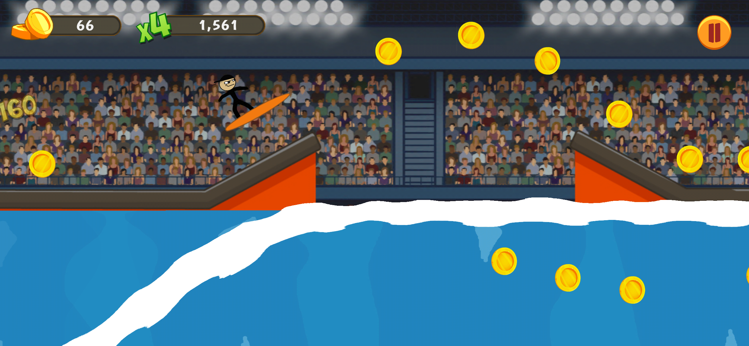 Stickman Surfer