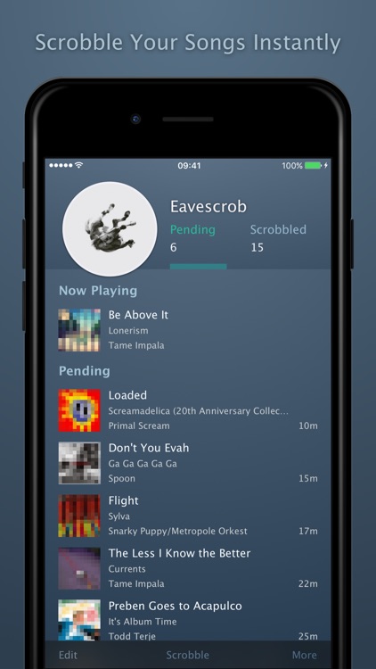 Eavescrob - Scrobbler and Reader for Last.fm
