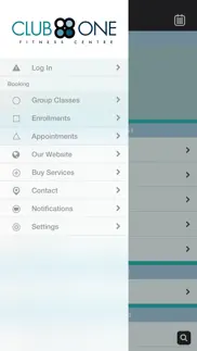 club one fitness center iphone screenshot 3