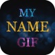 My Name GIF Animation Maker app icon - Photo & Video app for iPhone