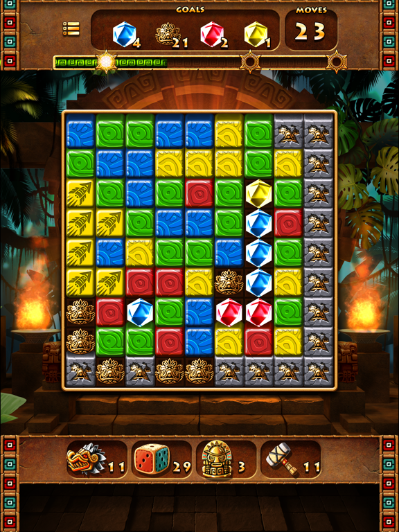 Montezuma's Blast iPad screenshot 1 - Games app