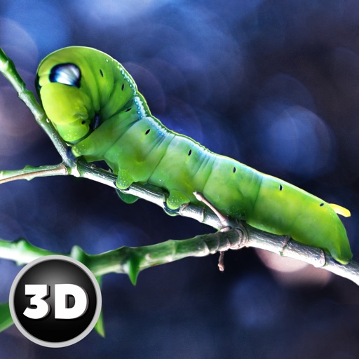 Caterpillar Insect Life Simulator iOS App