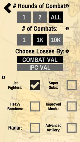 Game screenshot A&A Battle Calculator hack