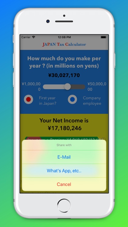 Japan Tax Calculator