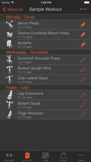 fitness point - female edition iphone screenshot 2