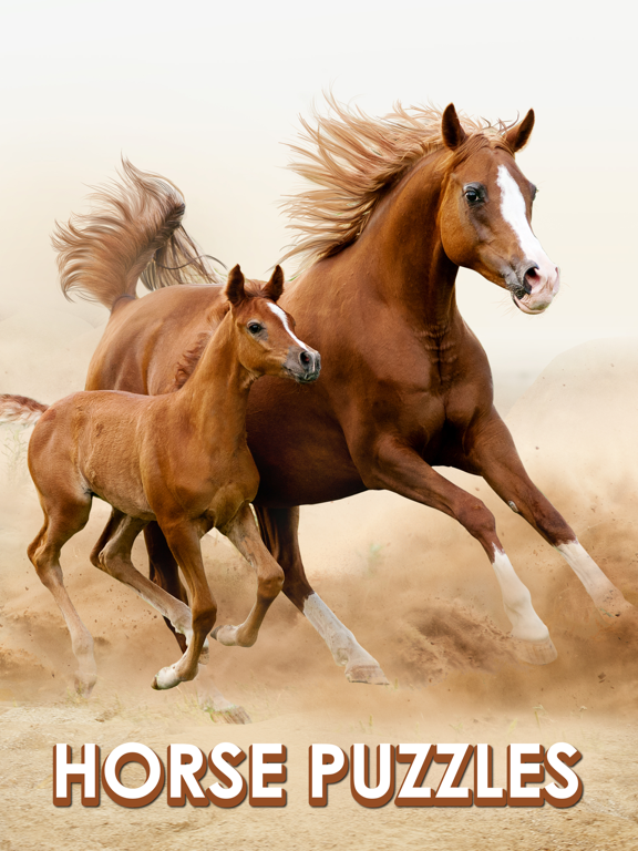 Screenshot #4 pour Horses Jigsaw Puzzles for Kids