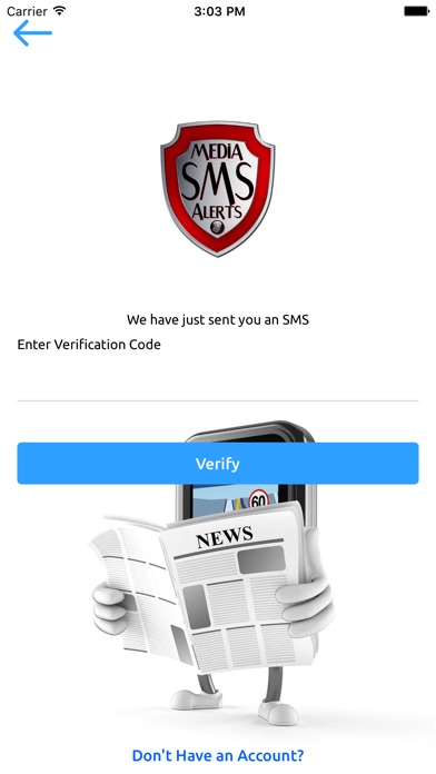 Media SMS Alerts screenshot 3