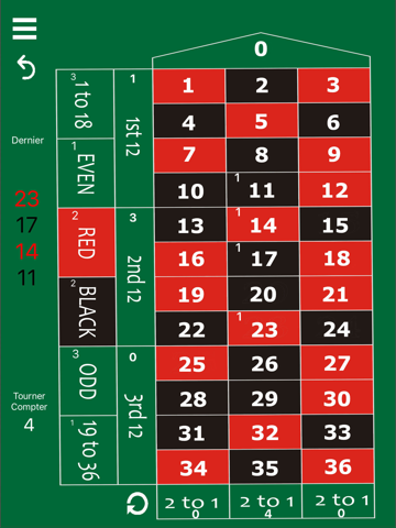Screenshot #4 pour Roulette Tracker