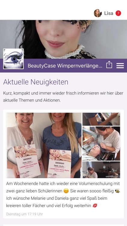 BeautyCase Wimpernverlängerung