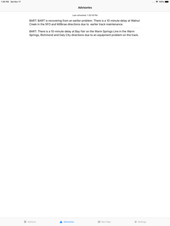 Bart Jumper iPad screenshot 3 - Travel app