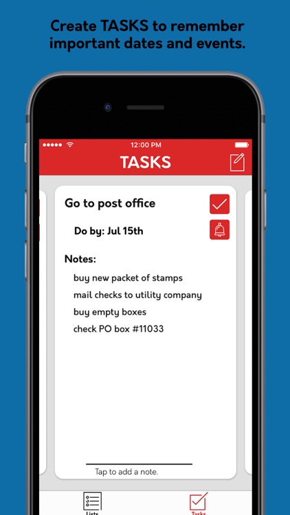 Jot: The Simple List and Task Manager