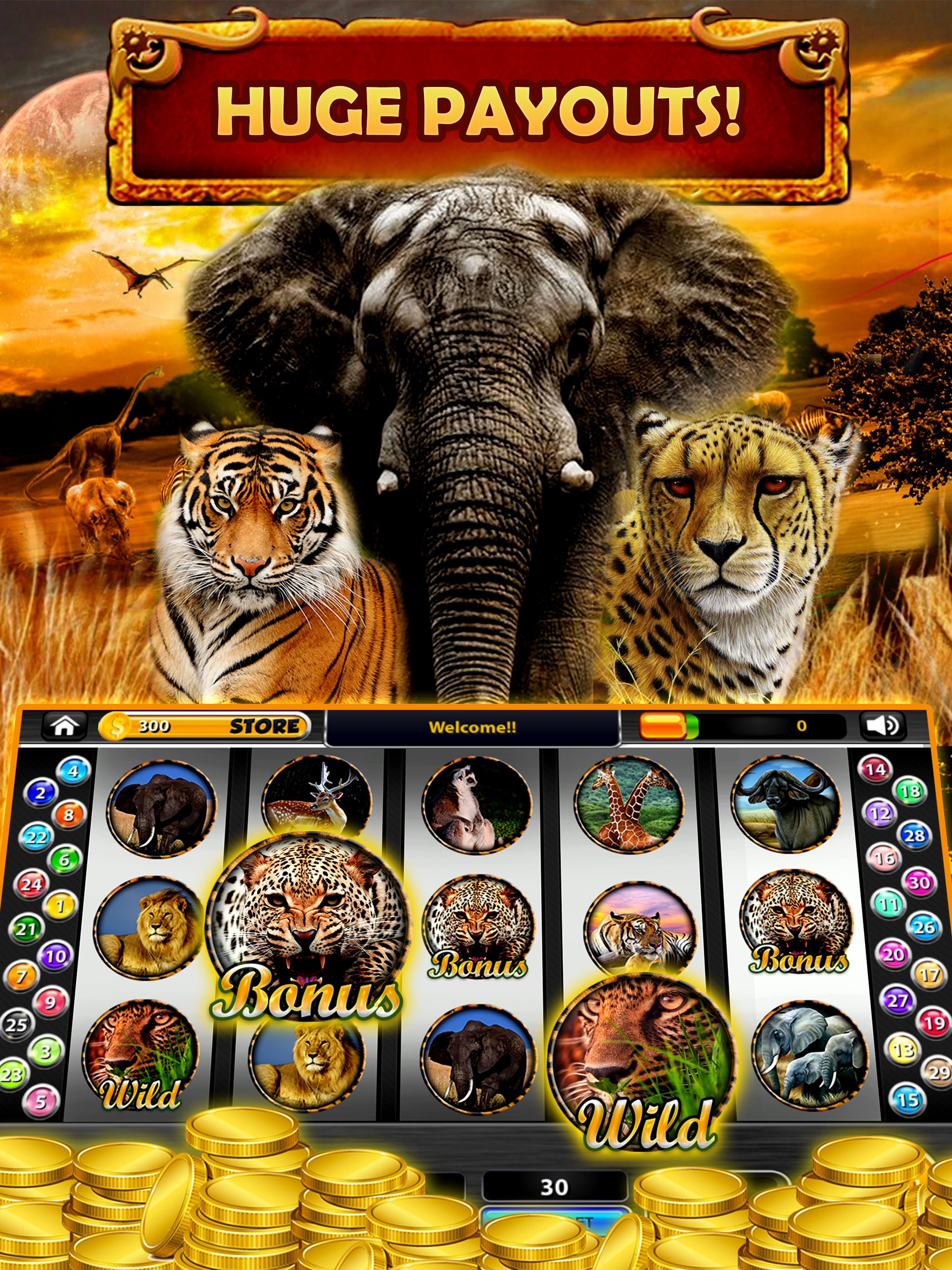 Safari Sundown Slots Casino screenshot 4