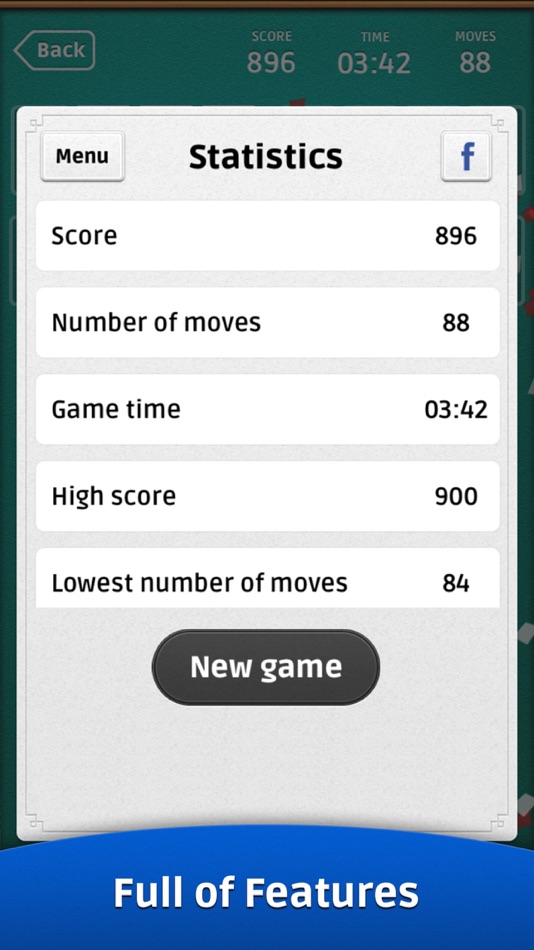 #4. FreeCell Solitaire ∙ (iOS) By: SOLITAIRE GAMES STUDIO