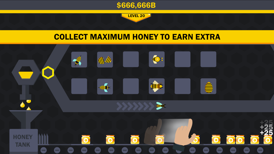 #4. Hive Factory : Merge Honey Bee (iOS) 由: Hirakumar Patel