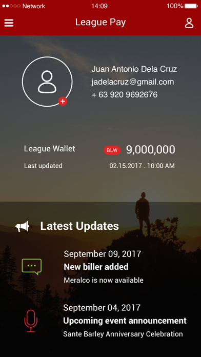 League Pay app screenshot 2