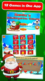 santa kindergarten school iphone screenshot 1