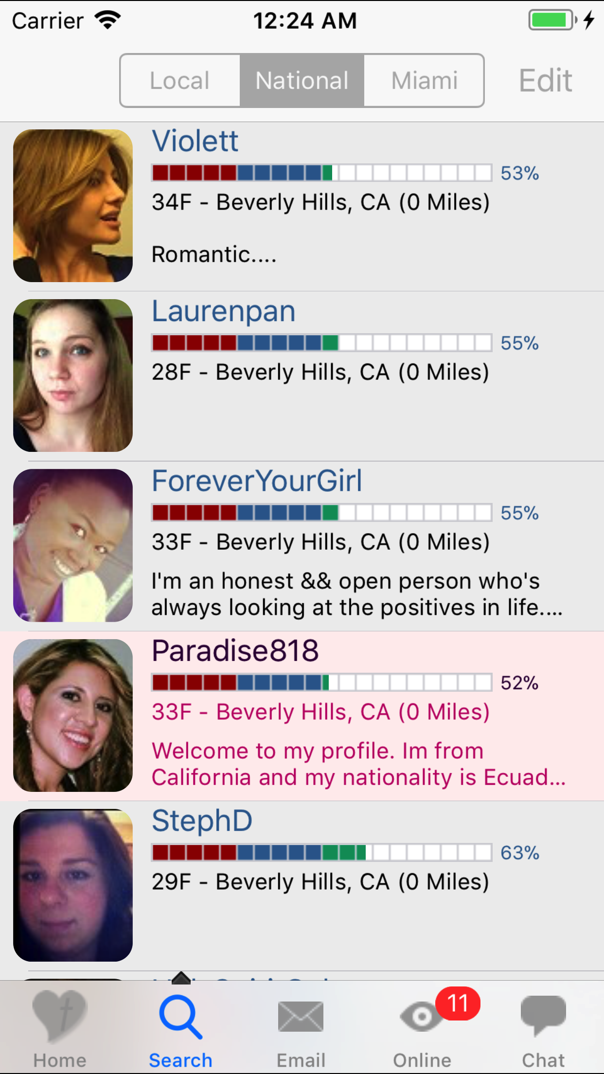 Christian American Singles screenshot 5