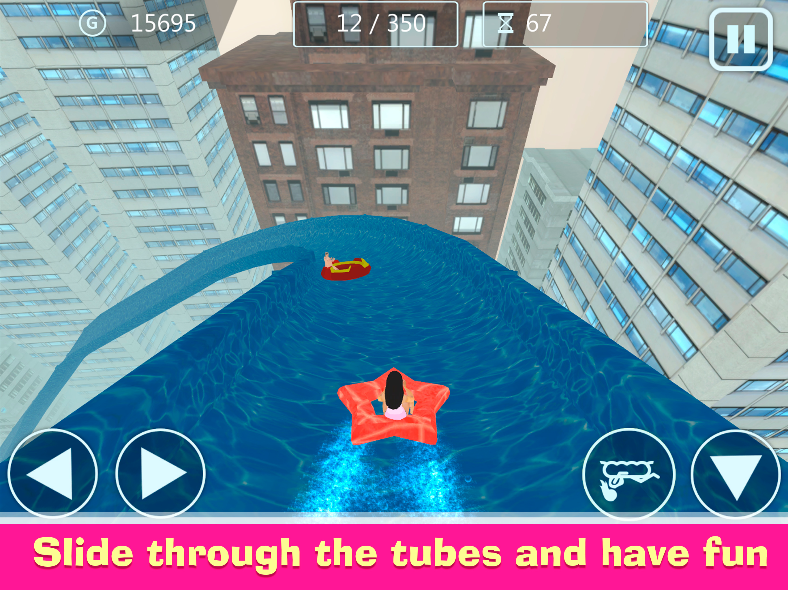 Uphill Water Park Racing Champion screenshot 7