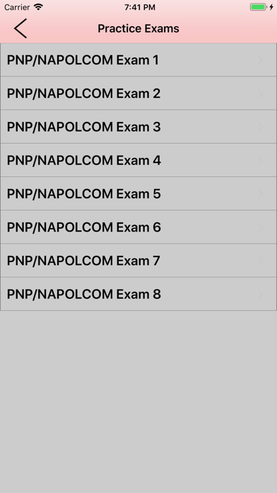 Screenshot #3 pour PNP Exam - NAPOLCOM Reviewer