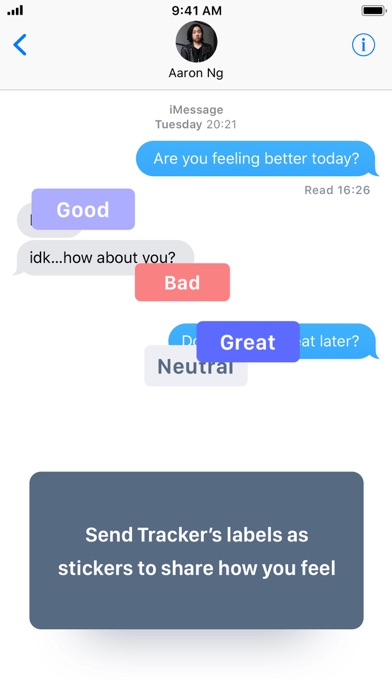 Tracker – Mood & Energy Diary Screenshot
