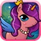 My Little Unicorn Princess Attack: Robot Pony Temple Saga