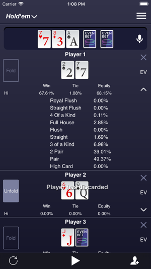 Evenbet Poker Calculator(圖8)-速報App