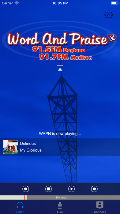 WAPN Radio iPhone screenshot 1 - Music app