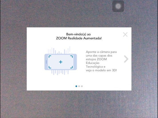ZOOM Realidade Aumentada iPad screenshot