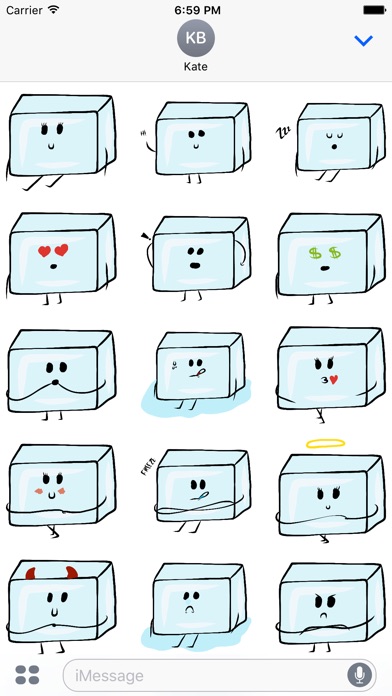 Ice Cubes Stickers screenshot 2