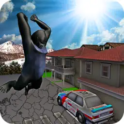 Angry Gorilla Simulator 2017: Frenzy Monkey Life app icon