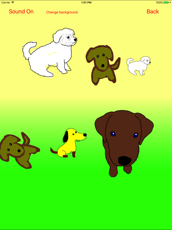 Screenshot #4 pour Puppy Dog Moves Coloring Book