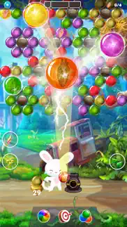 rabbit pop - bubble shooter iphone screenshot 2